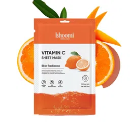 BHOOMI HERBAL INDIA Vitamin C Sheet Mask - 20 ml-21