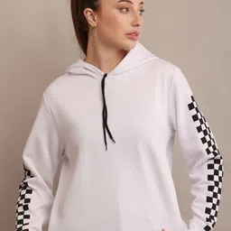 Raabta Fashion Women Self Design Hooded Sweatshirt-picture-36