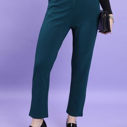 Tokyo Talkies Women Slim Fit Trousers-image-74