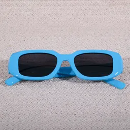DukieKooky Unisex Kids Rectangle Sunglasses with Polarised and UV Protected Lens DKSG527F-18