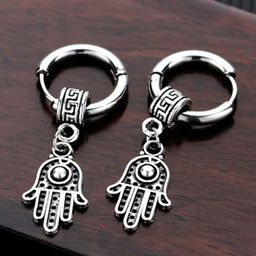 M Men Style Contemporary Drop Earrings-image-68