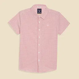 Allen Solly Junior Boys Micro Checks Checked Casual Shirt-image-89