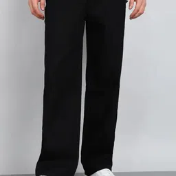 Playfeel Men Jean Straight Fit Mid-Rise Jeans-image-75