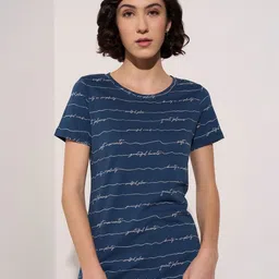 Honey by Pantaloons Women Printed Pockets T-shirt-image-96