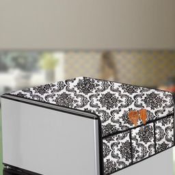 The Furnishing Tree White Printed Fridge Top Cover-image-96