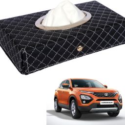 Cross-Black Tissue Box Leatherette-97 Vehicle Tissue Dispenser-12