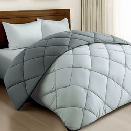 Story@home Grey Melange Microfiber AC Room Double Bed Comforter-image-21