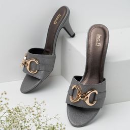 Inc 5 Women Party Wear Mules Heels with Buckles-28