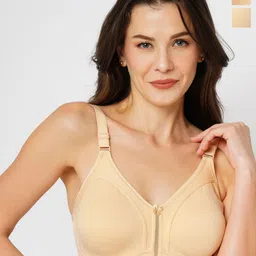 Libertina Pack of 2 Cotton Full Coverage Non Padded Everyday Bra-41