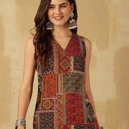 Anouk Rustic Floral Print Top-picture-10