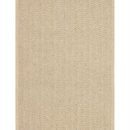 Saral Home Beige Geometric Woven Design Anti-Skid Carpet-13