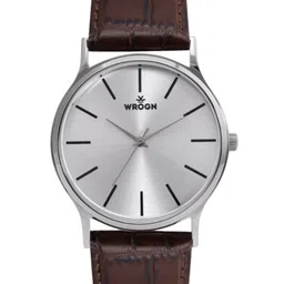 WROGN Men Dial & Leather Straps Analogue Watch WRNWJ25 Set-17-93