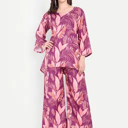 TILISM Printed Tunic With Trousers Co-Ords-4