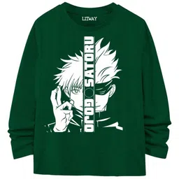 LITWAY Boys Printed Applique T-shirt-picture-3