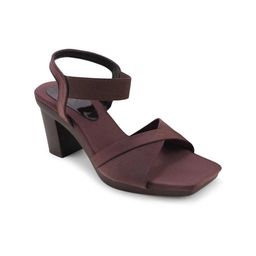 Looper Open Toe Block Heels With Backstrap image 3
