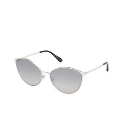 Tom Ford Women Grey Lens & Silver-Toned Oversized Sunglasses with-image-69