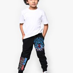 LOCAVESTIR Boys Madara Uchiha Printed Cotton Joggers-image-52