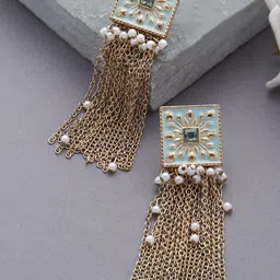 Kalakrith Milano Contemporary Drop Earrings-30