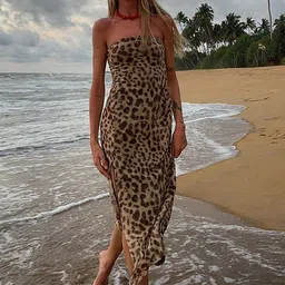LULU & SKY Animal Print Bodycon Dress-picture-49