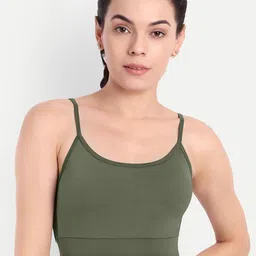 So What Round Neck Sleeveless Sports Bra With Tights-picture-4