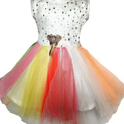 kids fashion hub Embellished Fit & Flare Dress-picture-26