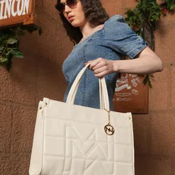 MINI WESST PU Structured Tote Bag-29