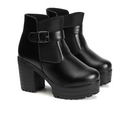 Killer Women Ankle High Lace-Up Regular Boots-picture-39