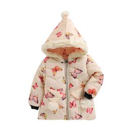 Bold N Elegant Girls Hooded Graphic Printed Casual Parka Jacket-11