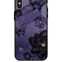 QRIOH Floral Printed iPhone X Back Case Mobile Accessories-picture-34