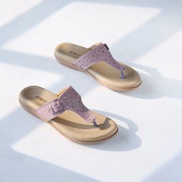 ID Women Laser Cuts T-Strap Flats-image-80