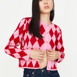 Trendyol Women Checked Cardigan Sweater-picture-26
