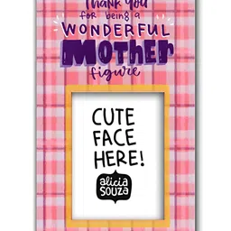 Alicia Souza Pink & White 1 Pieces MDF Wall Photo Frames-image-98