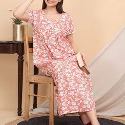 Sweet Dreams Printed Maxi Nightdress-image-67
