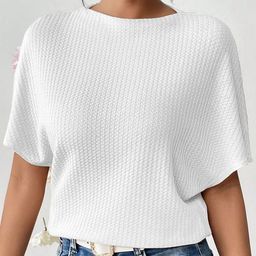 RAHI TRENDZ Batwing Sleeve Woollen Top-image-76