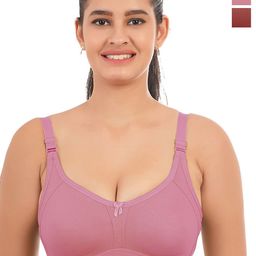 elina Pack Of 2 Full Coverage Lightly Padded Minimizer Bra-image-4