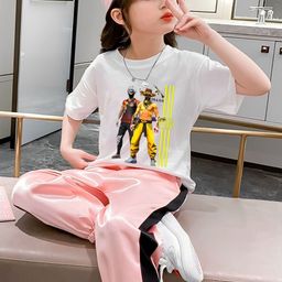 Moda Rapido Girls Polyester Printed Tshirts-picture-37