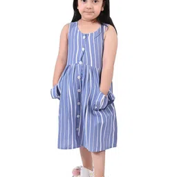Megha Overseas Polka Dot Print A-Line Dress-40