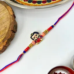 Cute Bal Gopal Rakhi for Kids Traditional Krishna Handmade Rakhi for Kids and Brother-93