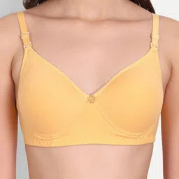 Liigne Pack Of 4 Solid Full Coverage Lightly Padded Bra image 2
