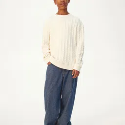 H&M Boys Cable-Knit V-Neck Jumper-picture-13