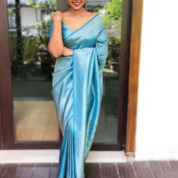Areca Designer Woven Design Zari Pure Silk Banarasi Saree-image-69