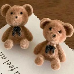 AKISON JEWELS Korean Teddy Shaped Earrings-image-79