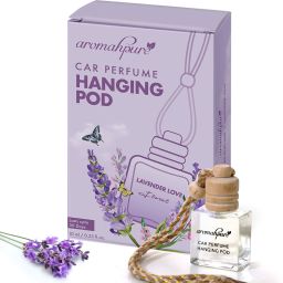 Car Perfume Hanging Pod Lavender Car Air Freshener Car Freshener Diffuser-image-9