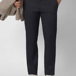 Van Heusen Men Printed Slim Fit Trousers-picture-0