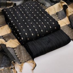 SAINOOR Geometric Woven Design Unstitched Dress Material-image-94