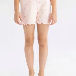 DeFacto Girls Printed Lounge Shorts-image-99