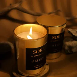 Wrapped up Love Gold-Toned 1 pieces Core Candle-image-27
