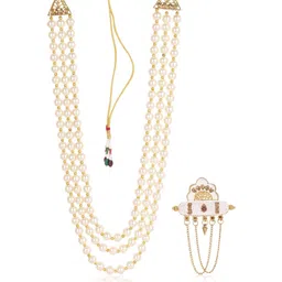 JIYANSHI FASHION Gold-Plated Alloy Jewellery Set-image-69