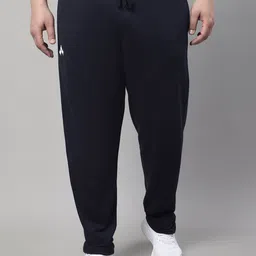 A AND K Men Pure Cotton Mid Rise Track Pants-image-14