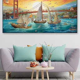 DEKORSTATION Multicoloured 1 Piece Canvas Other Wall Paintings-image-51